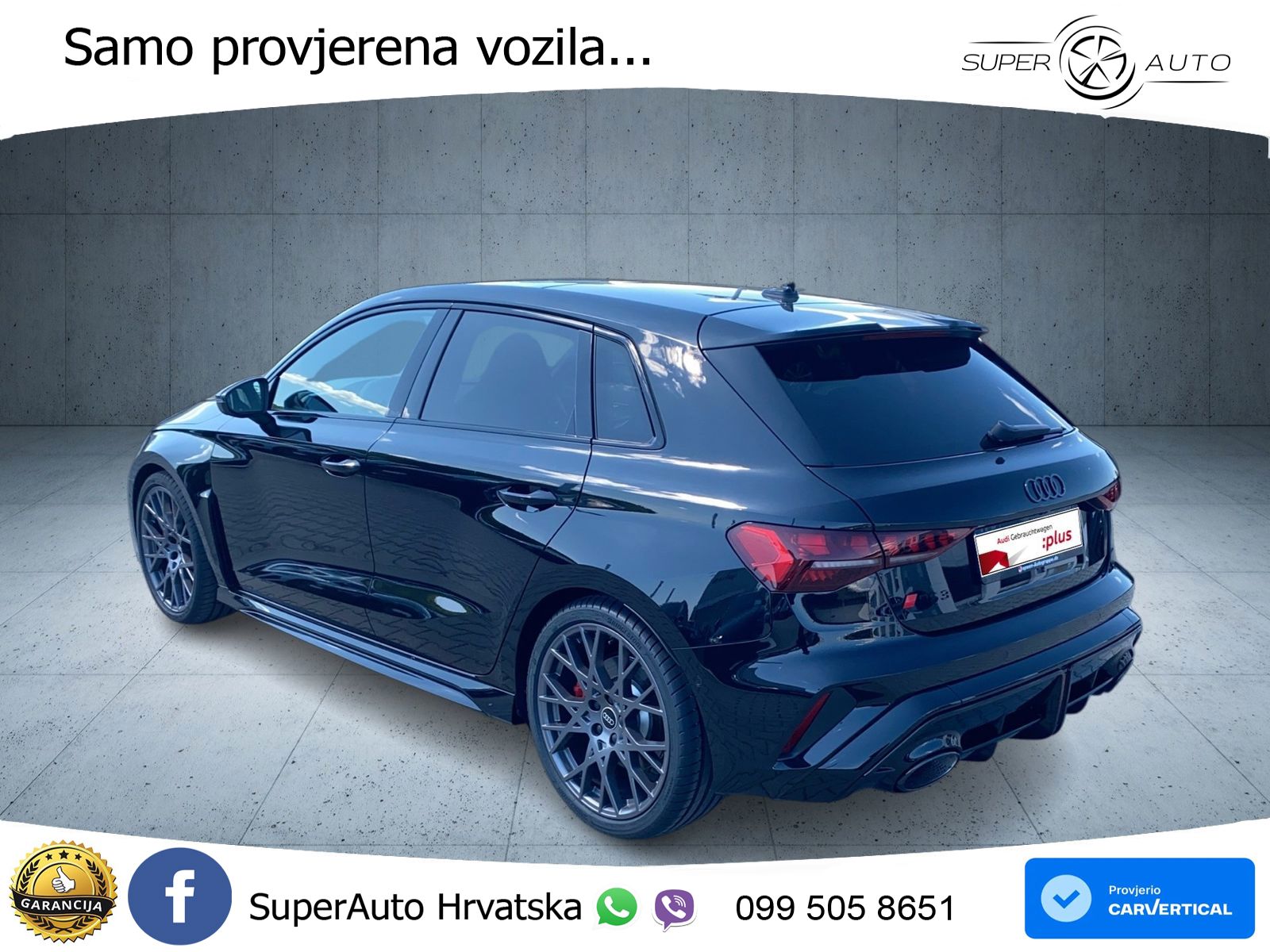 Audi RS3 Sedan 2.5 TFSI (400 KS) quattro S tronic LED+GR SJED+ACC