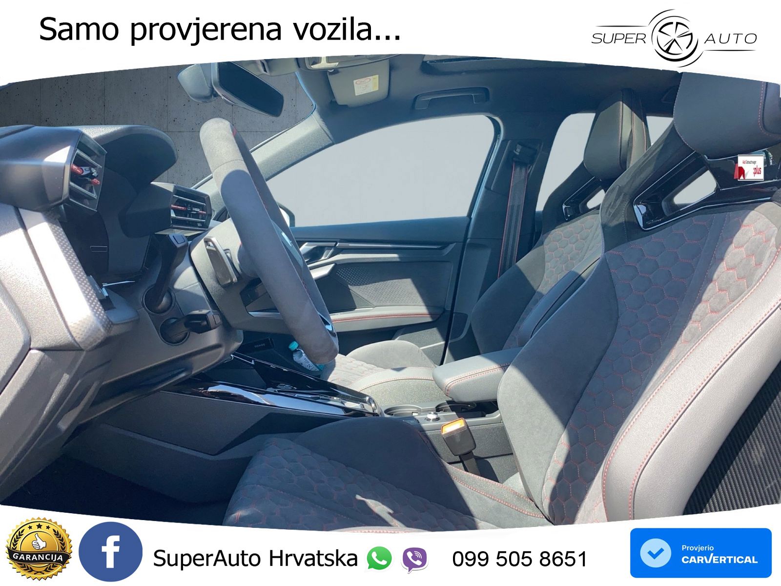 Audi RS3 Sedan 2.5 TFSI (400 KS) quattro S tronic LED+GR SJED+ACC