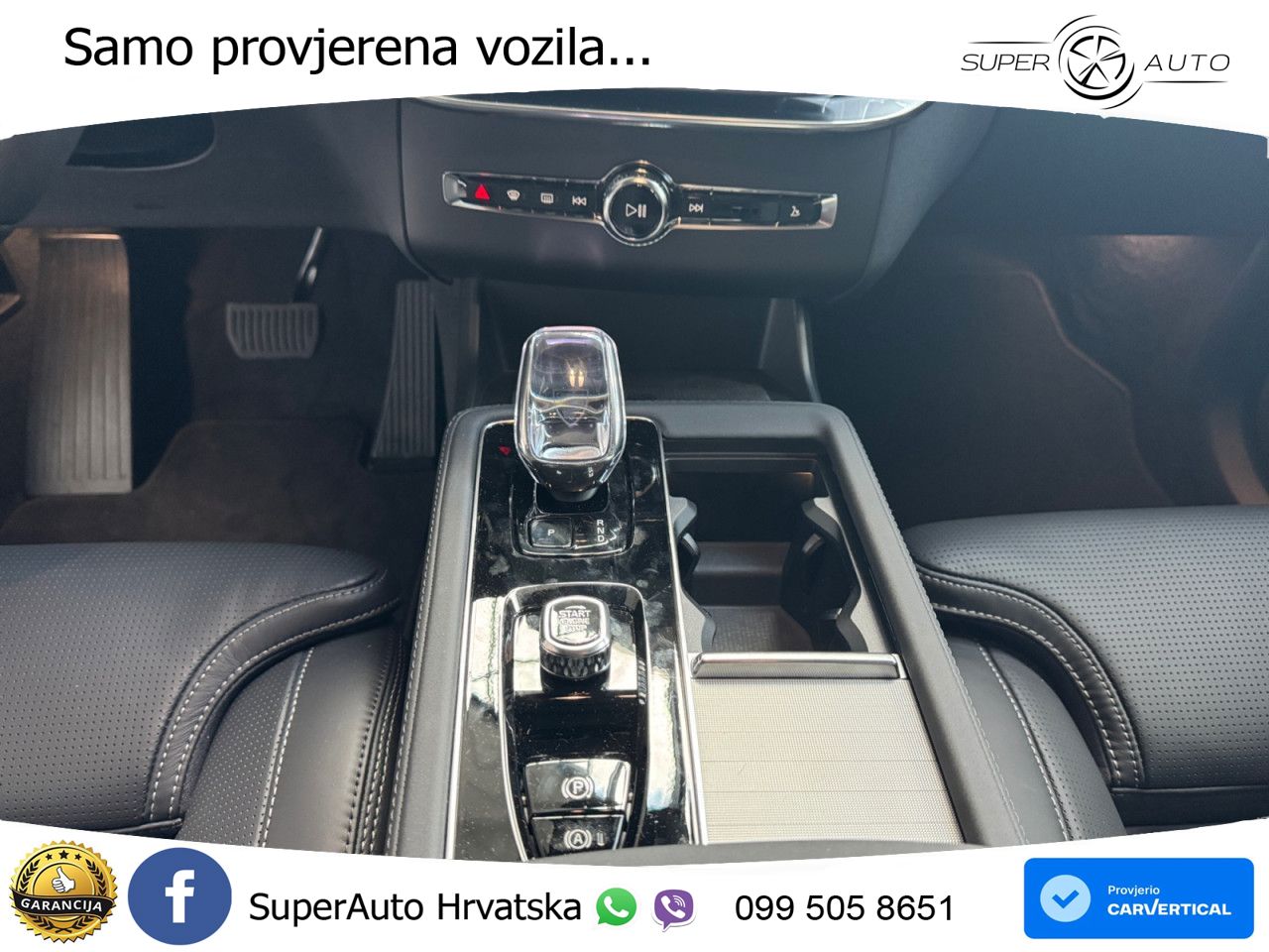 Volvo XC90 2.0 B5 AWD Automatic ZRAČNI+ACC+GR SJED+KAM+PANO