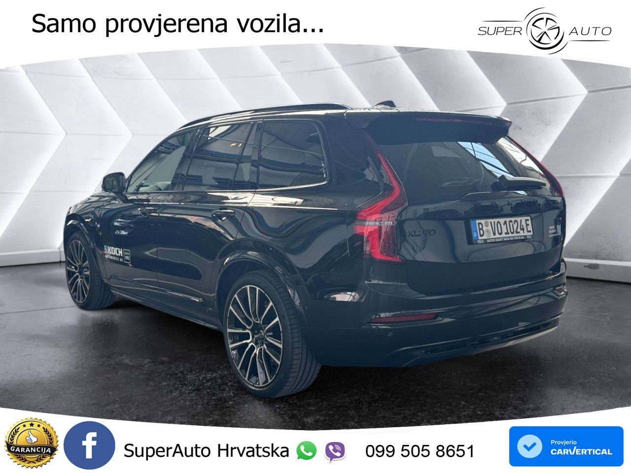 Volvo XC90 2.0 B5 AWD Automatic ZRAČNI+ACC+GR SJED+KAM+PANO