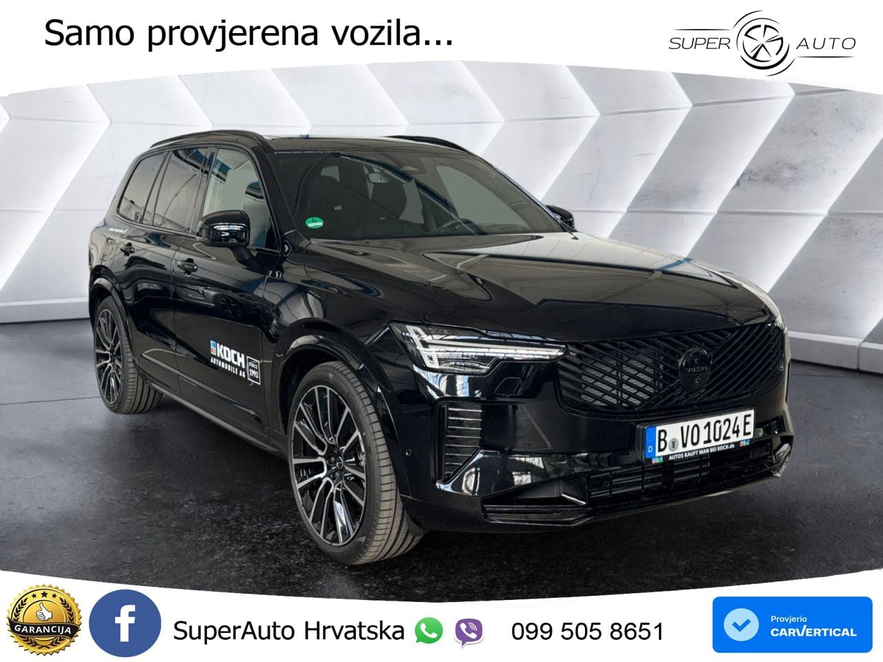 Volvo XC90 2.0 B5 AWD Automatic ZRAČNI+ACC+GR SJED+KAM+PANO