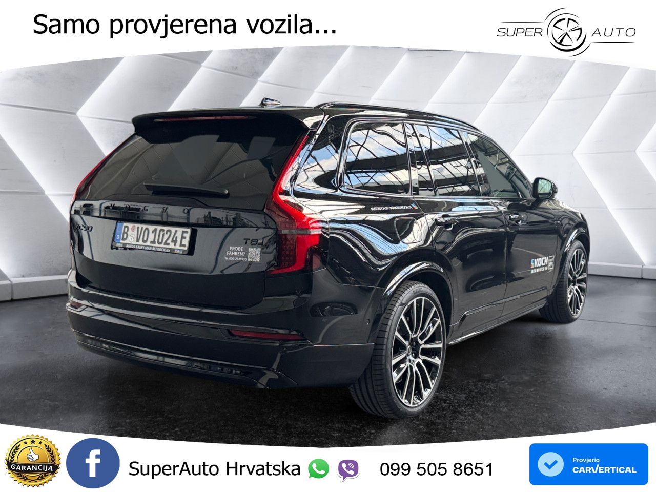 Volvo XC90 2.0 B5 AWD Automatic ZRAČNI+ACC+GR SJED+KAM+PANO