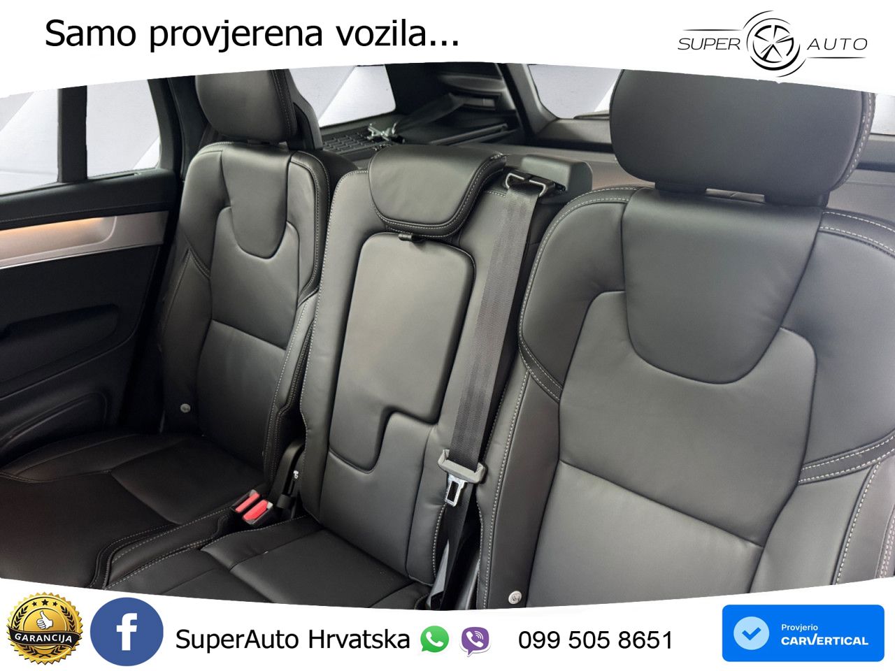 Volvo XC90 2.0 B5 AWD Automatic ZRAČNI+ACC+GR SJED+KAM+PANO