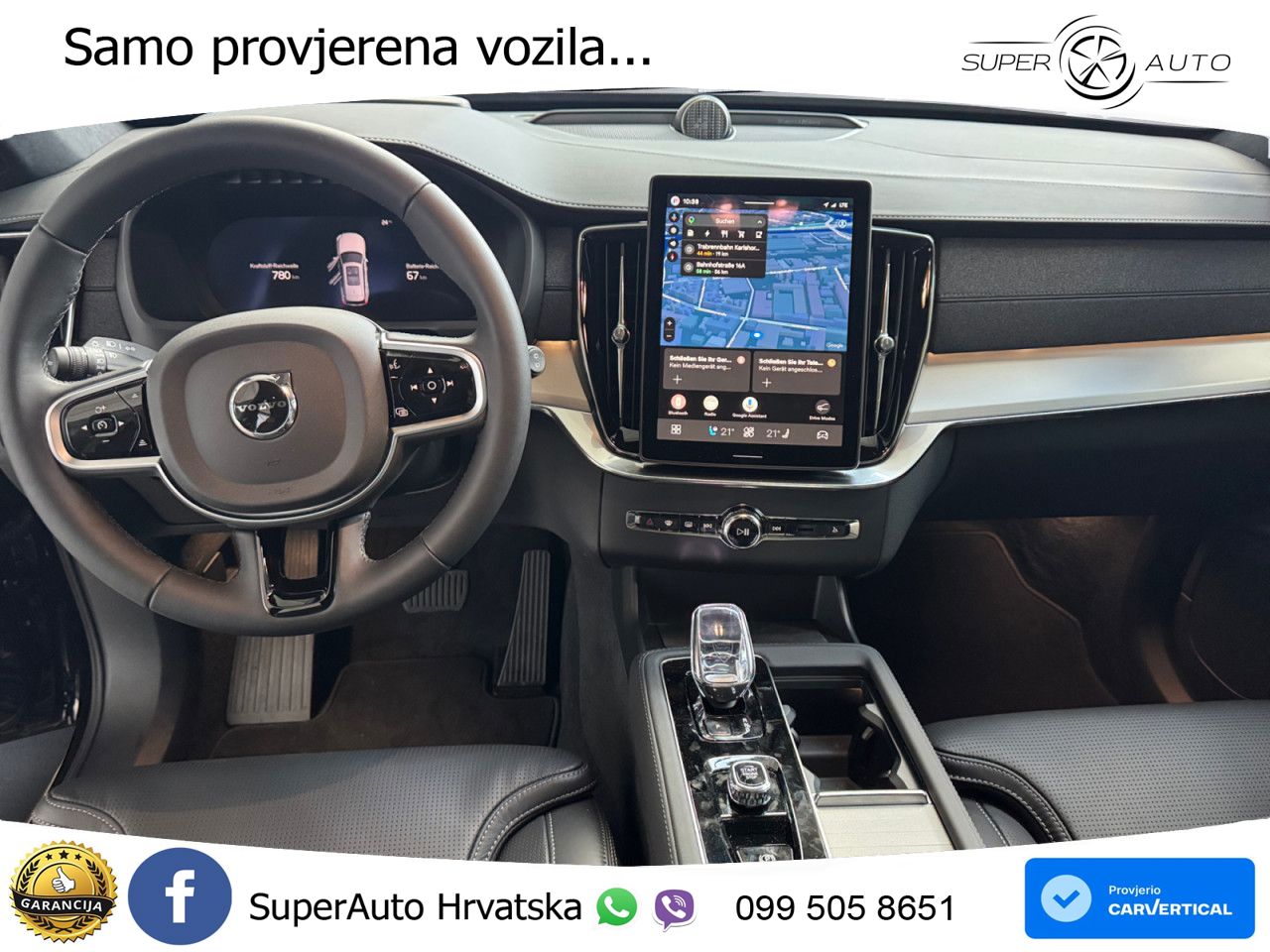 Volvo XC90 2.0 B5 AWD Automatic ZRAČNI+ACC+GR SJED+KAM+PANO