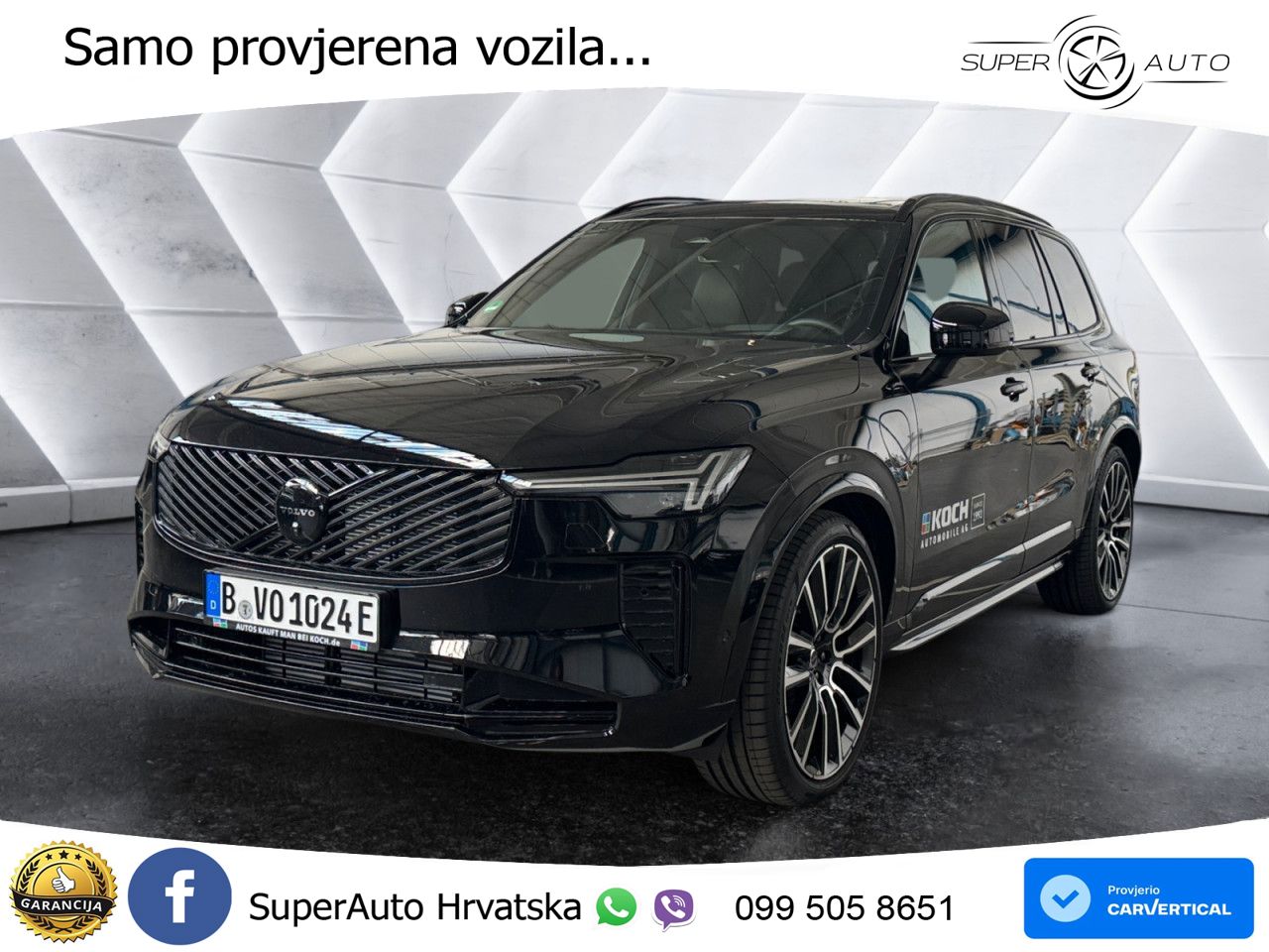 Volvo XC90 2.0 B5 AWD Automatic ZRAČNI+ACC+GR SJED+KAM+PANO