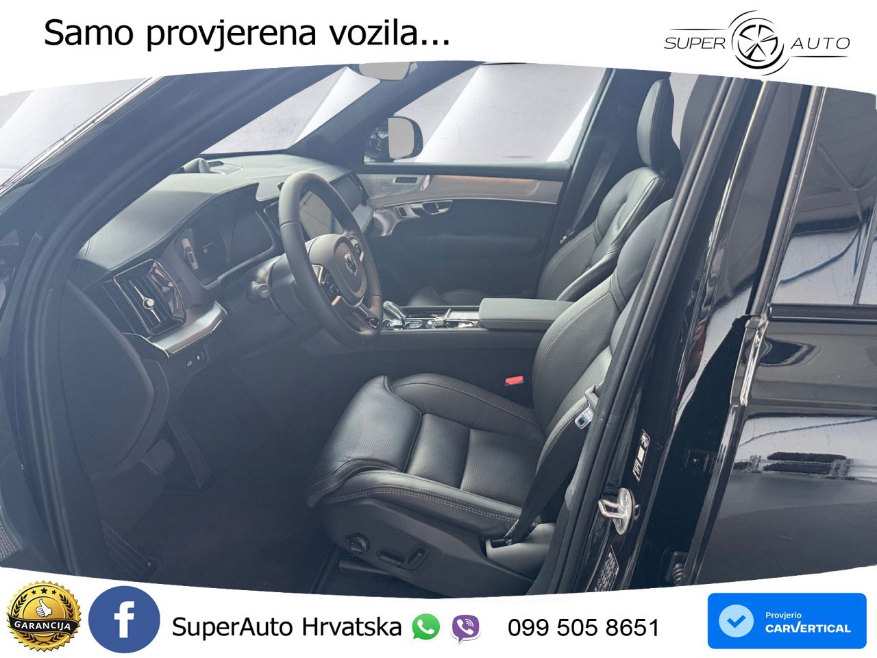 Volvo XC90 2.0 B5 AWD Automatic ZRAČNI+ACC+GR SJED+KAM+PANO