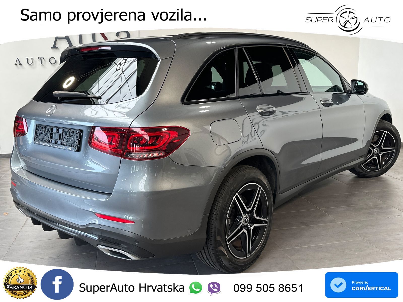 Mercedes GLC 220d (194 KS) 4MATIC G-TRONIC AMG LED+GR SJED+ACC