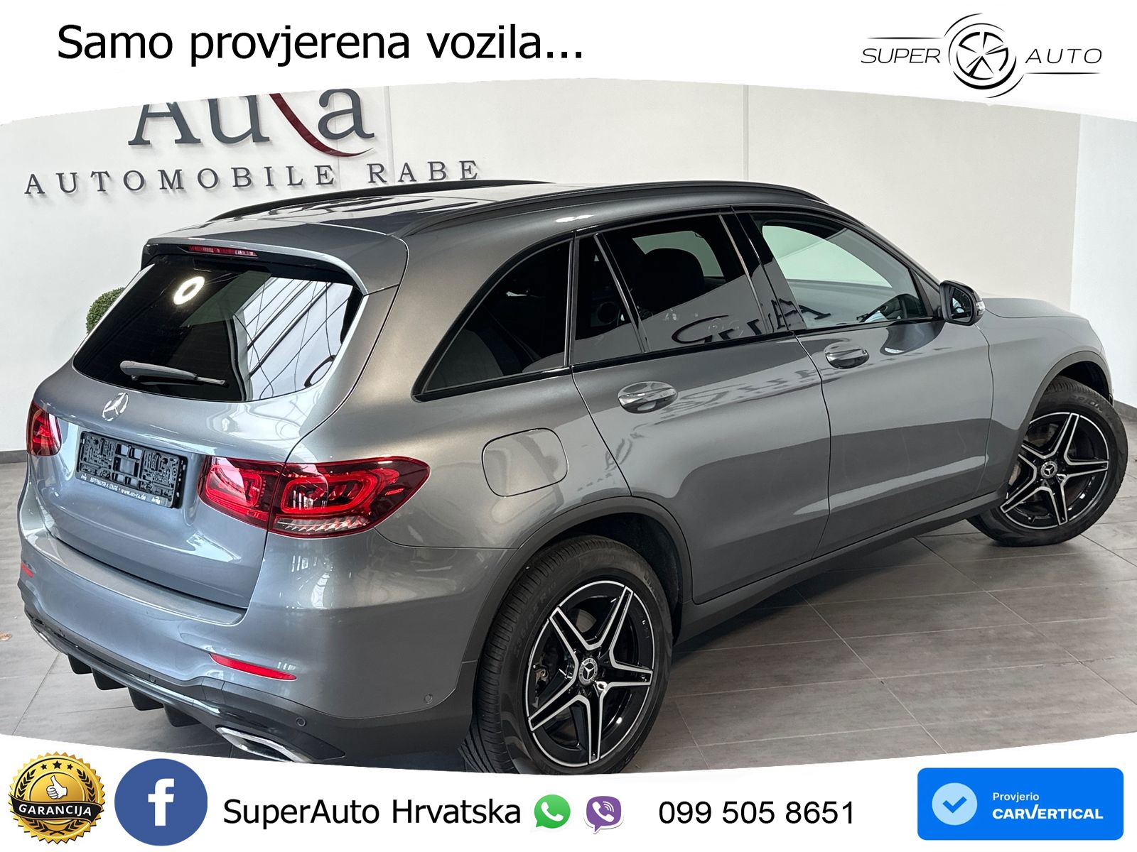 Mercedes GLC 220d (194 KS) 4MATIC G-TRONIC AMG LED+GR SJED+ACC