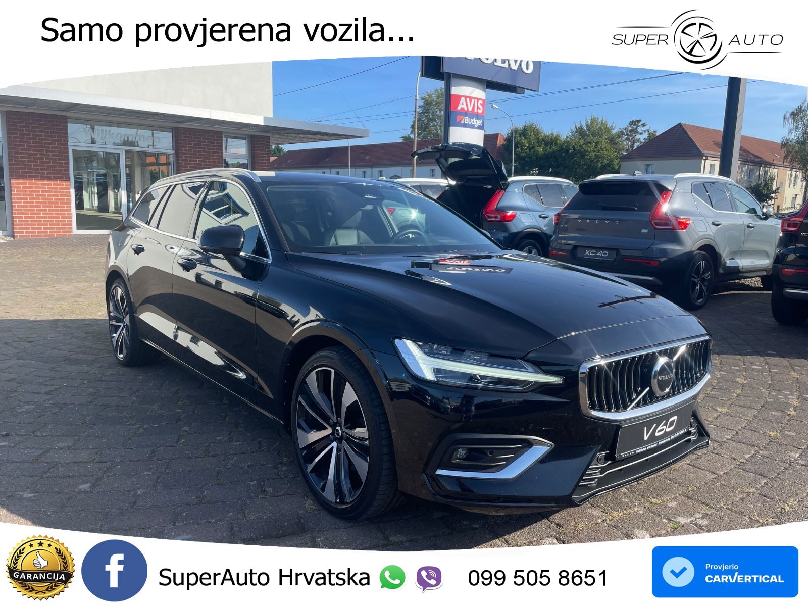Volvo V60 2.0 B4 Diesel Geartronic LED+GR SJED+ACC