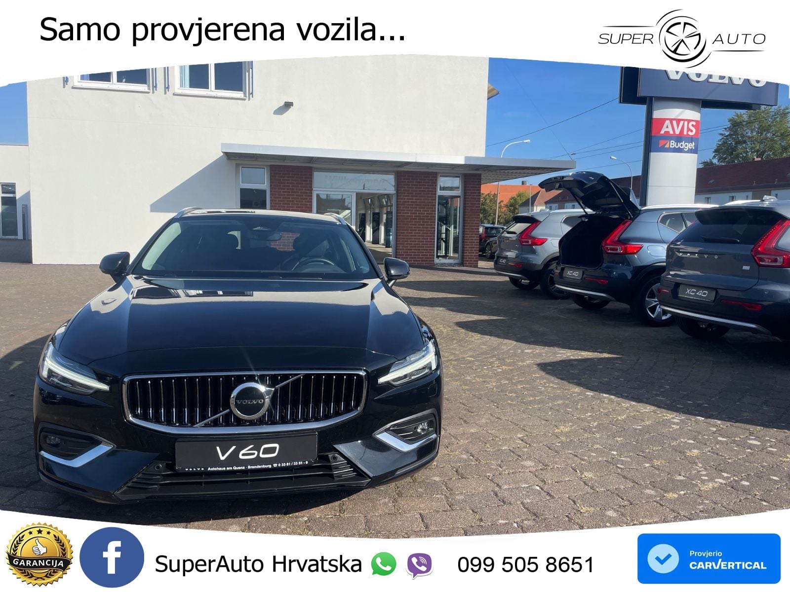 Volvo V60 2.0 B4 Diesel Geartronic LED+GR SJED+ACC