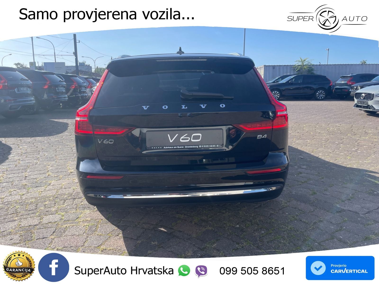 Volvo V60 2.0 B4 Diesel Geartronic LED+GR SJED+ACC