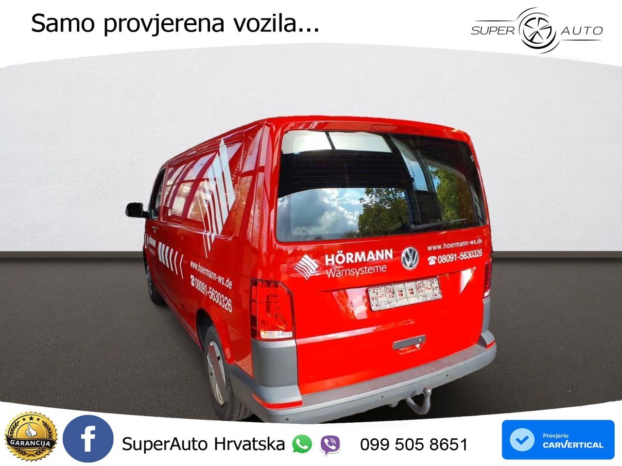 Volkswagen T6.1 Transporter Kasten LR 2.0 TDI Navi Zuhz AHK 150 KS