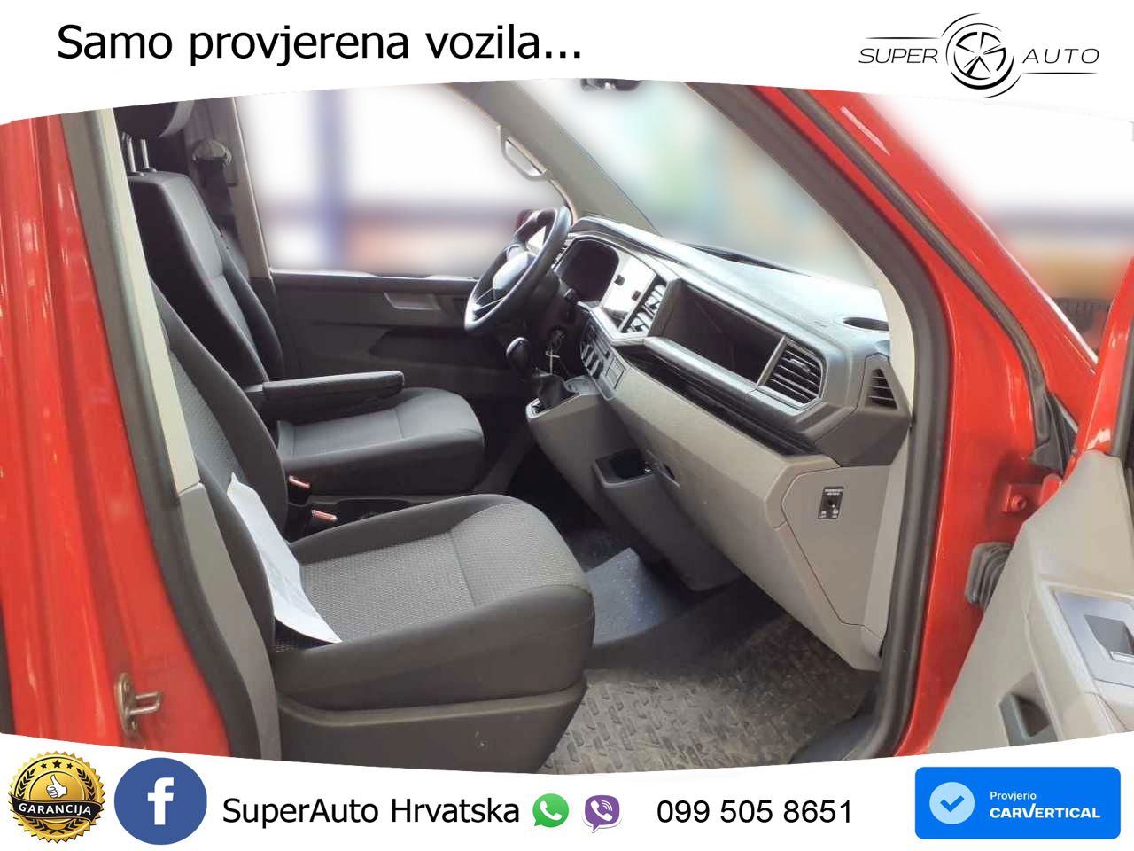 Volkswagen T6.1 Transporter Kasten LR 2.0 TDI Navi Zuhz AHK 150 KS