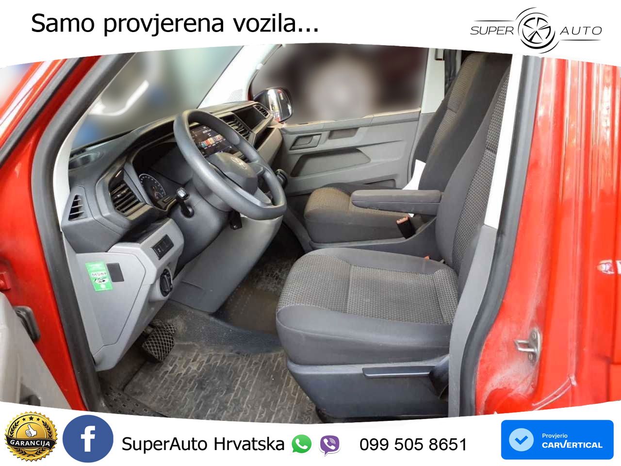 Volkswagen T6.1 Transporter Kasten LR 2.0 TDI Navi Zuhz AHK 150 KS
