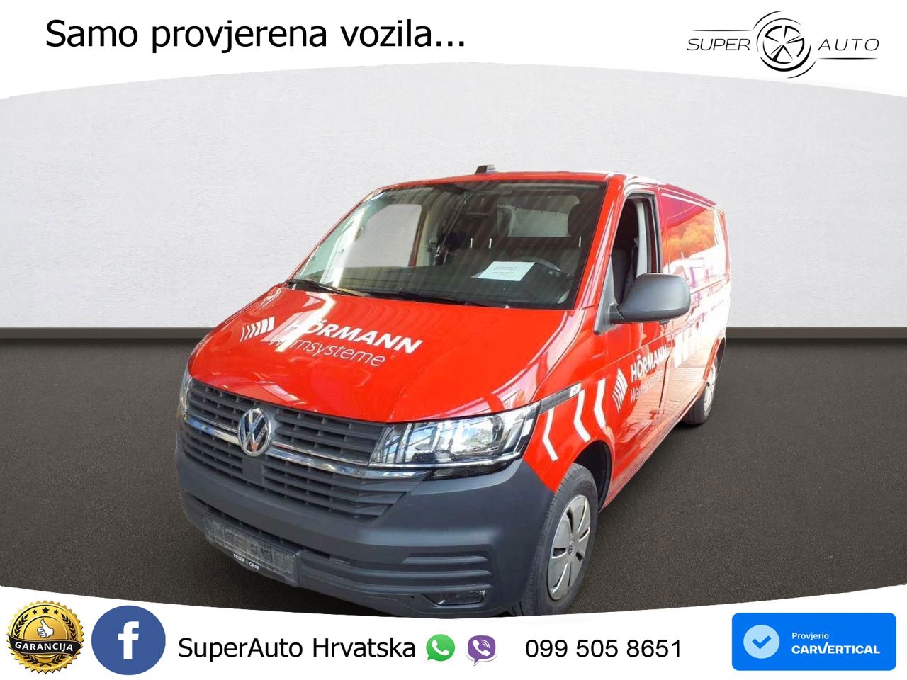 Volkswagen T6.1 Transporter Kasten LR 2.0 TDI Navi Zuhz AHK 150 KS