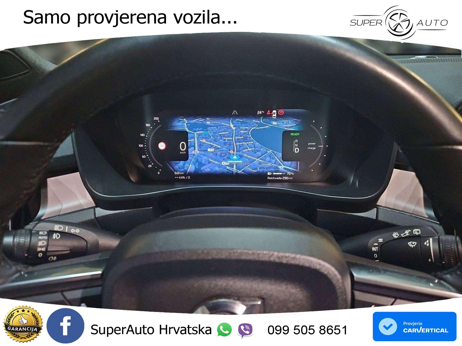 Volvo XC40 Recharge Twin 78 kWh 408 KS AWD ACC+GR SJED+360+PANO