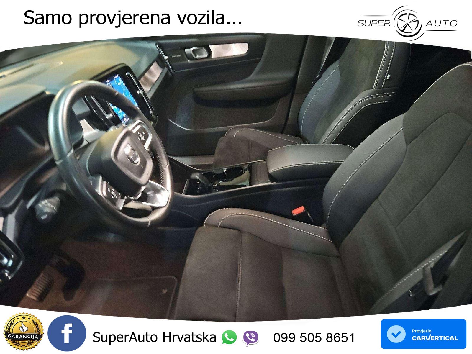 Volvo XC40 Recharge Twin 78 kWh 408 KS AWD ACC+GR SJED+360+PANO