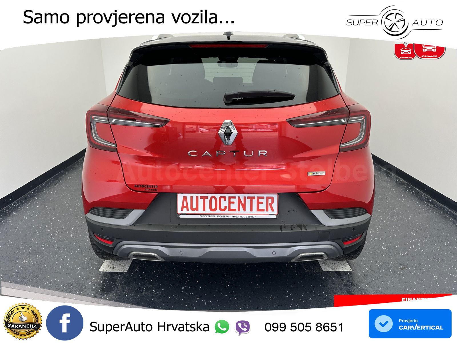 Renault Captur 1.3 TCe (140 KS) R.S. Line LED+GR SJED+ACC