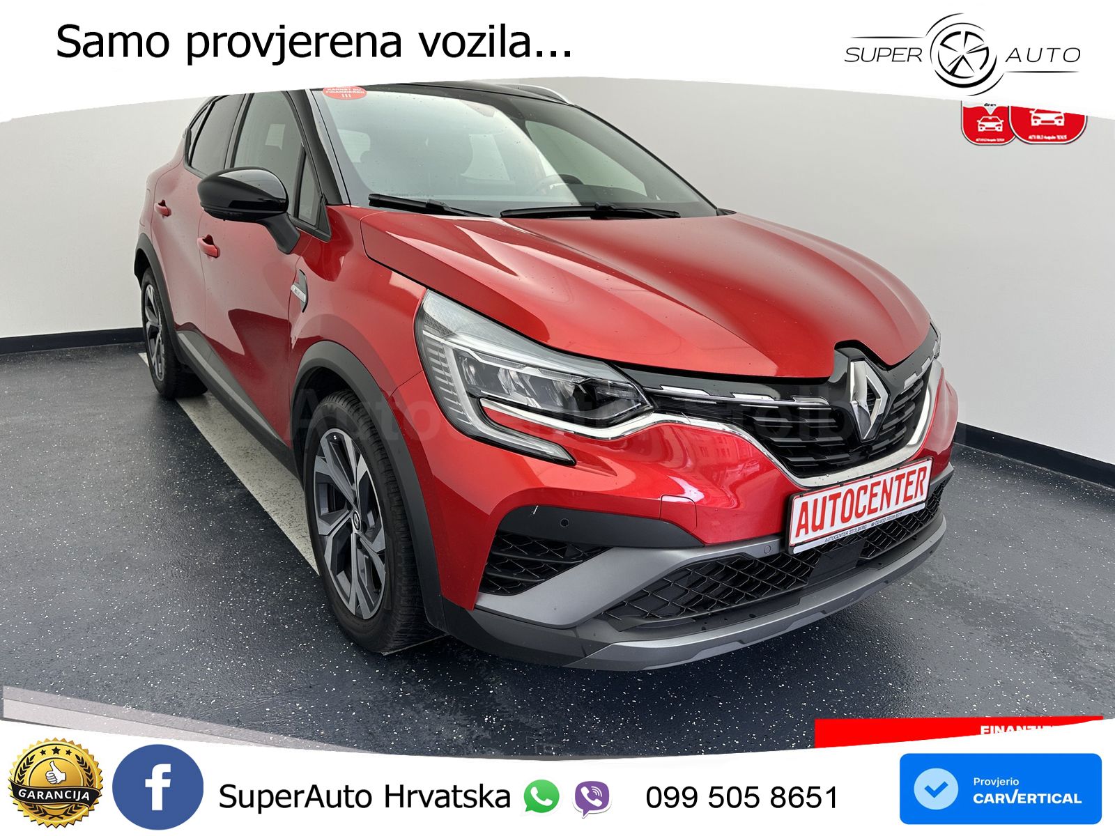 Renault Captur 1.3 TCe (140 KS) R.S. Line LED+GR SJED+ACC