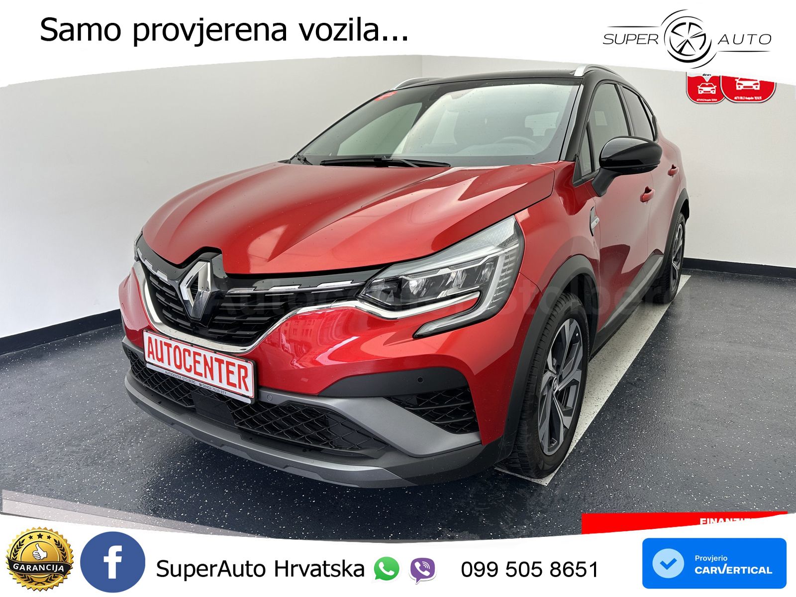 Renault Captur 1.3 TCe (140 KS) R.S. Line LED+GR SJED+ACC