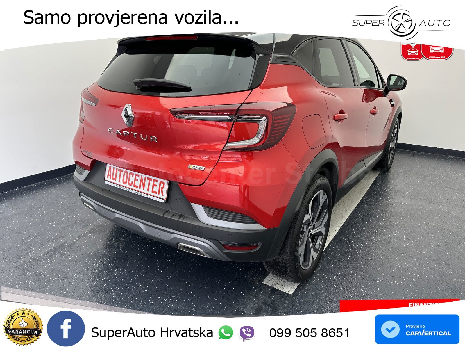 Renault Captur 1.3 TCe (140 KS) R.S. Line LED+GR SJED+ACC