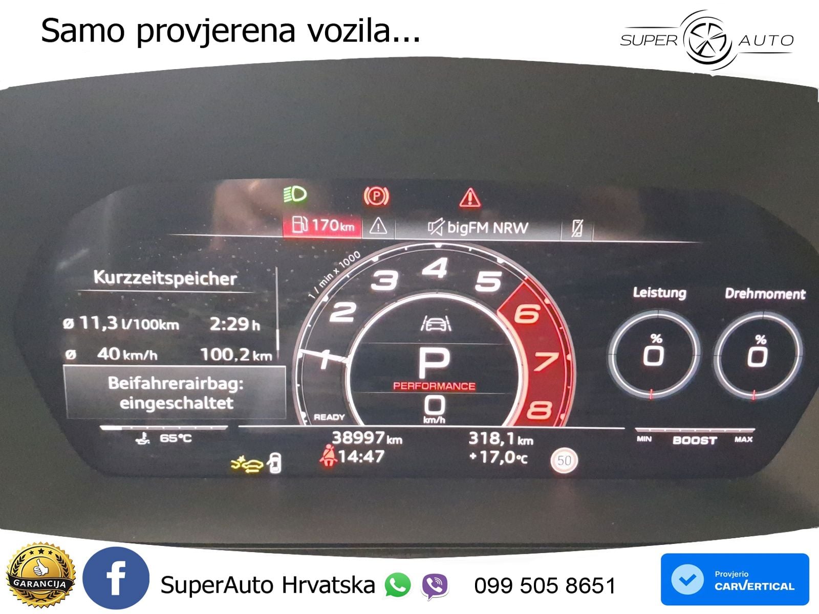 Audi RS3 Sportback 2.5 TFSI (400 KS) quattro S tronic