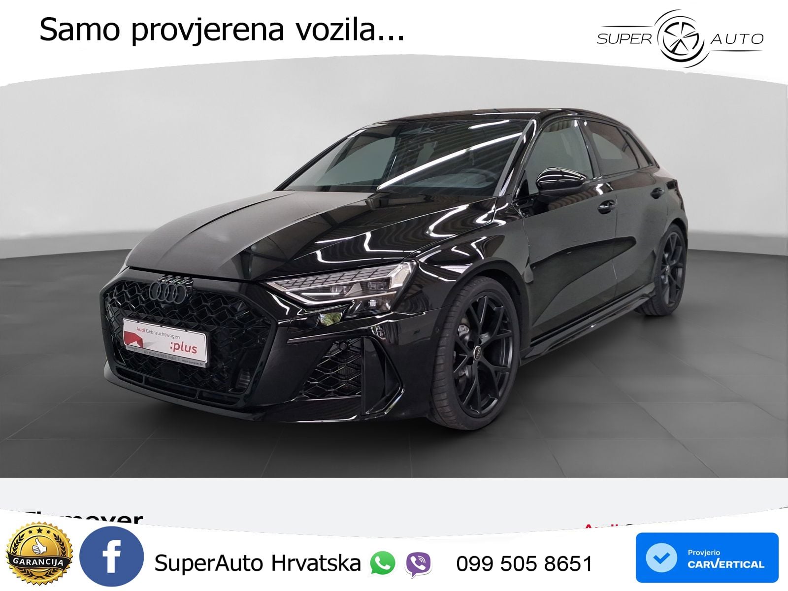 Audi RS3 Sportback 2.5 TFSI (400 KS) quattro S tronic