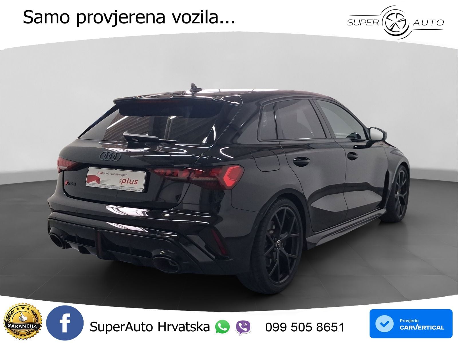 Audi RS3 Sportback 2.5 TFSI (400 KS) quattro S tronic
