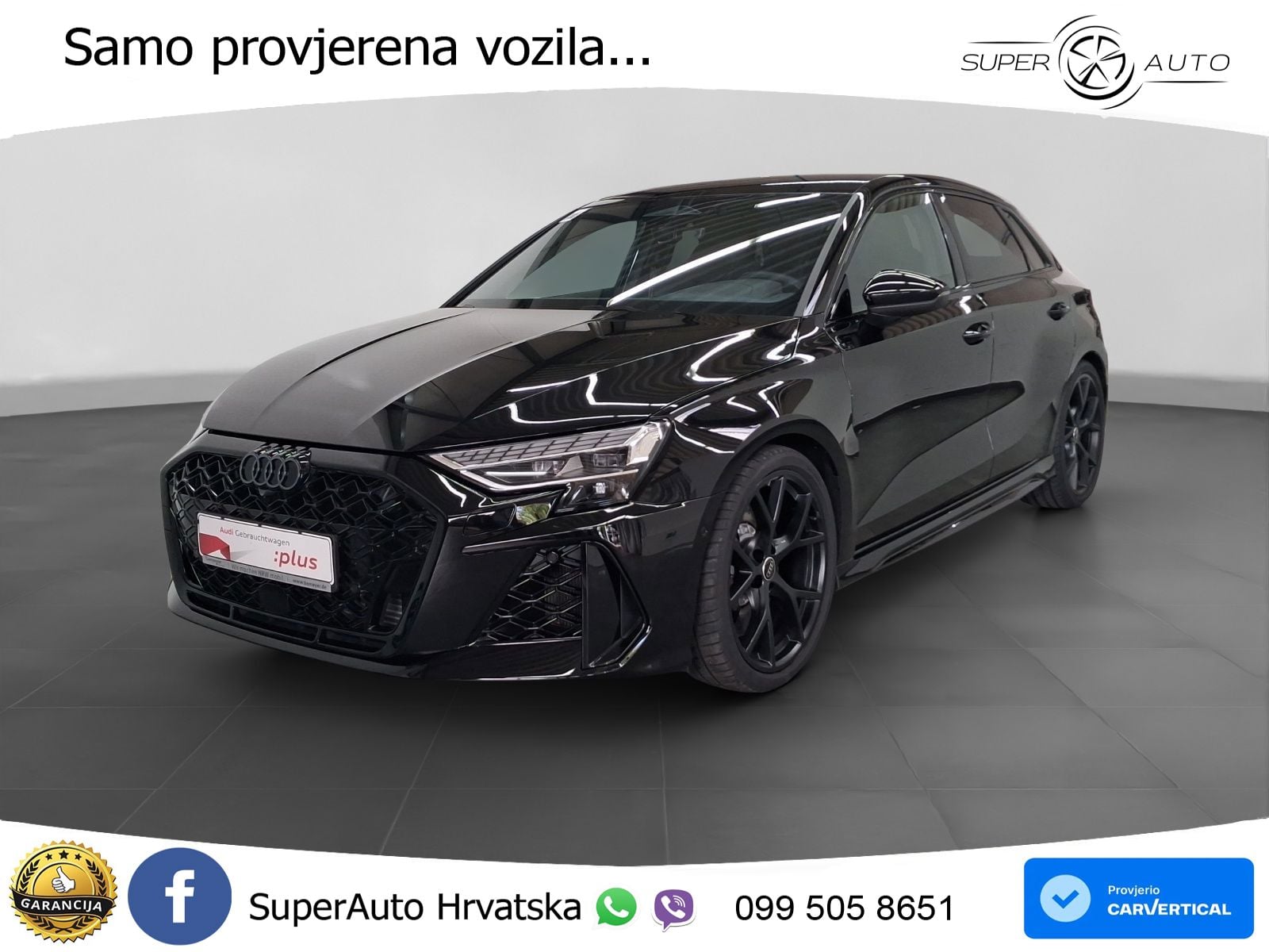 Audi RS3 Sportback 2.5 TFSI (400 KS) quattro S tronic