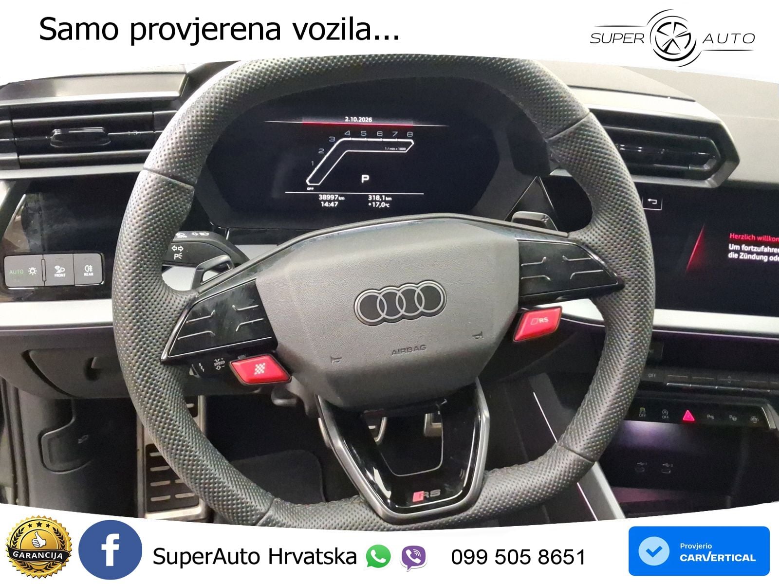Audi RS3 Sportback 2.5 TFSI (400 KS) quattro S tronic