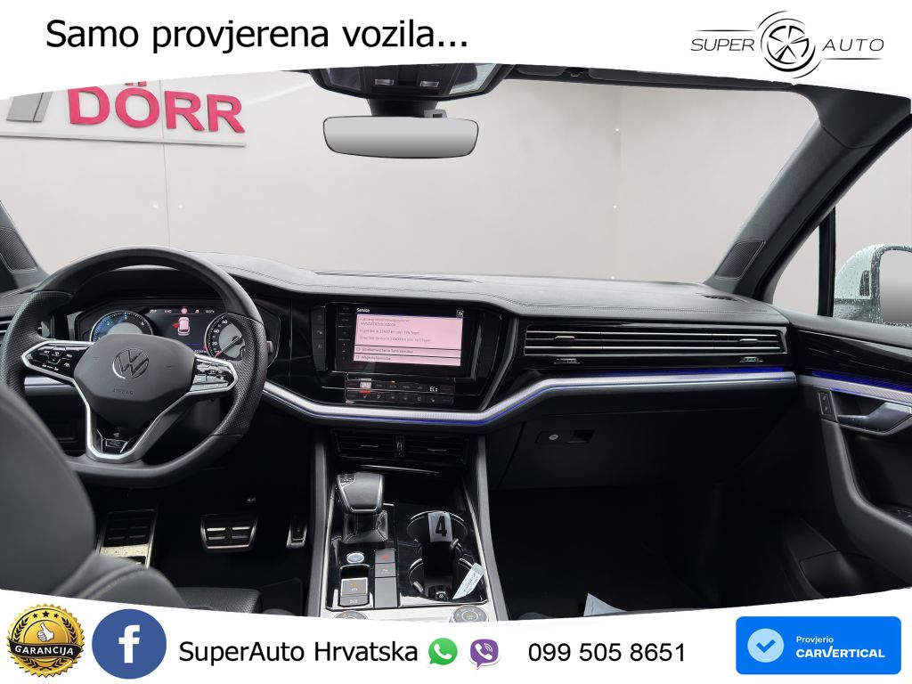 Volkswagen Touareg 3.0 V6 TDI (286 KS) 4MOTION Tiptronic R-Line ZRAČNI+ACC+GR SJED+KAM