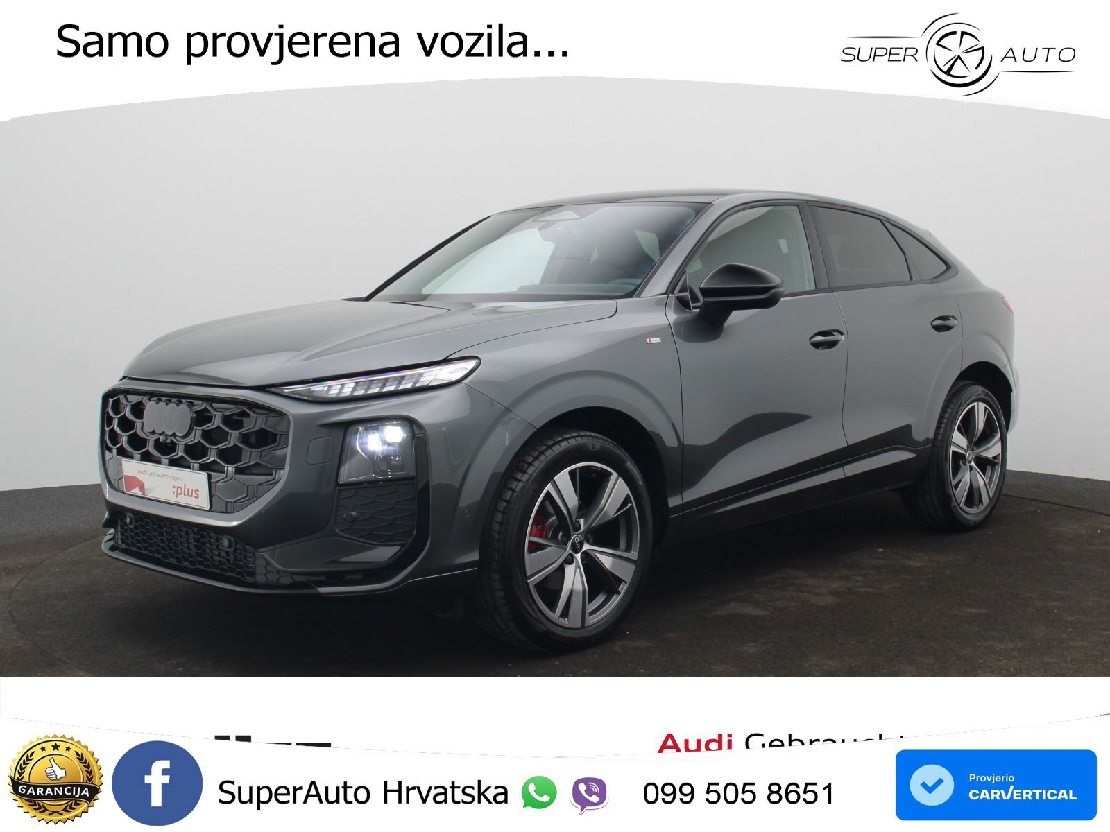 Audi Q3 III Sportback 1.5 TFSI (150 KS) S tronic S line LED+GR SJED+ACC