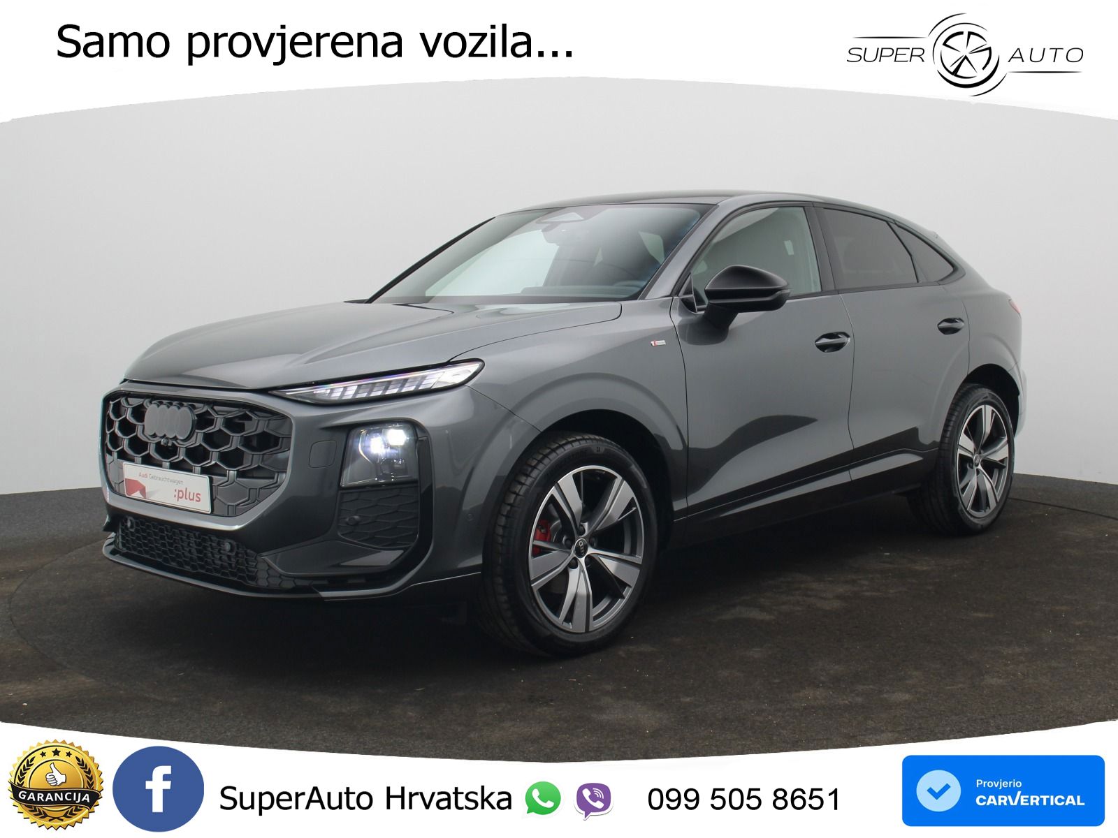 Audi Q3 III Sportback 1.5 TFSI (150 KS) S tronic S line LED+GR SJED+ACC