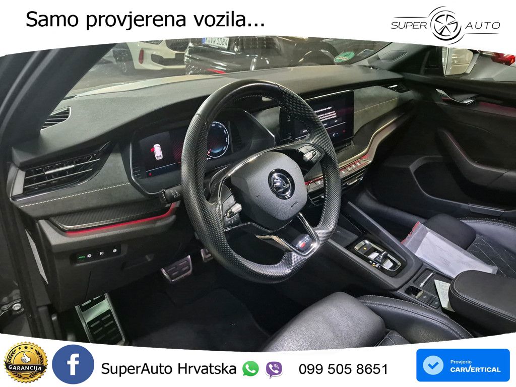 Škoda Octavia Combi RS 2.0 TDI (200 KS) DSG LED+GR SJED+ACC