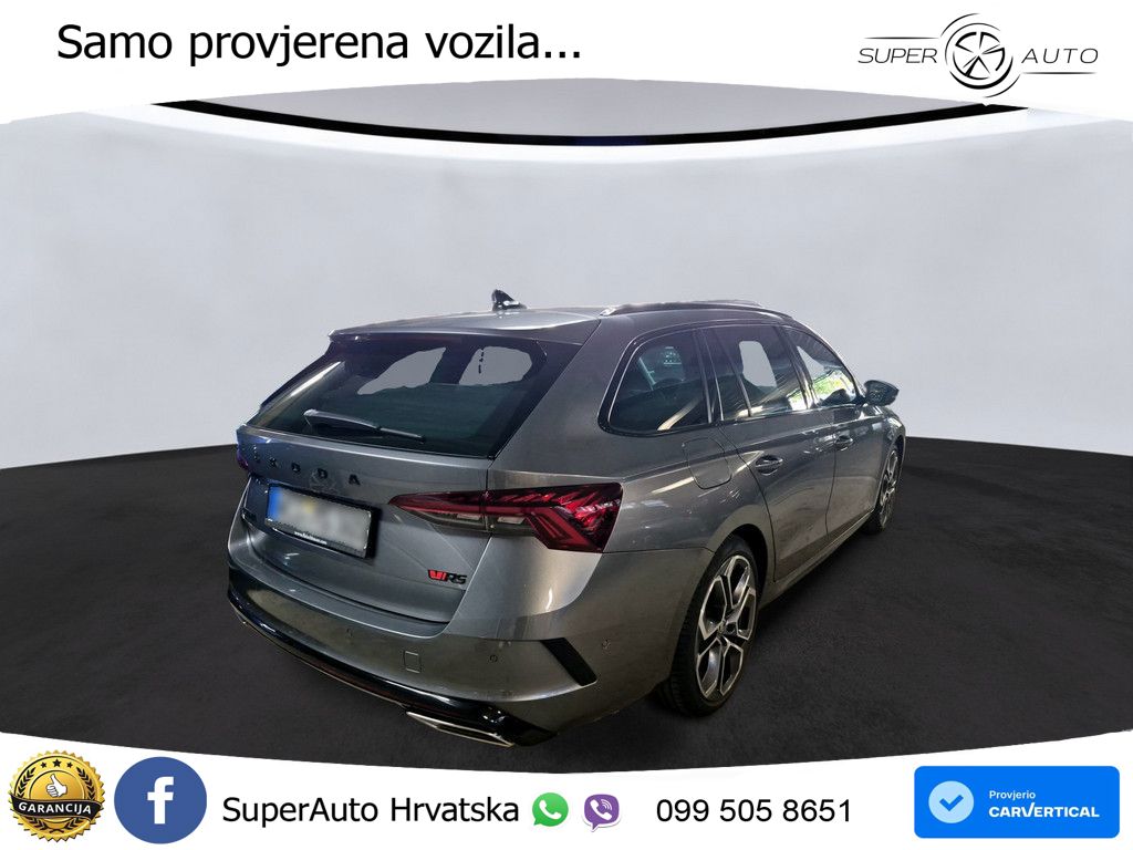 Škoda Octavia Combi RS 2.0 TDI (200 KS) DSG LED+GR SJED+ACC
