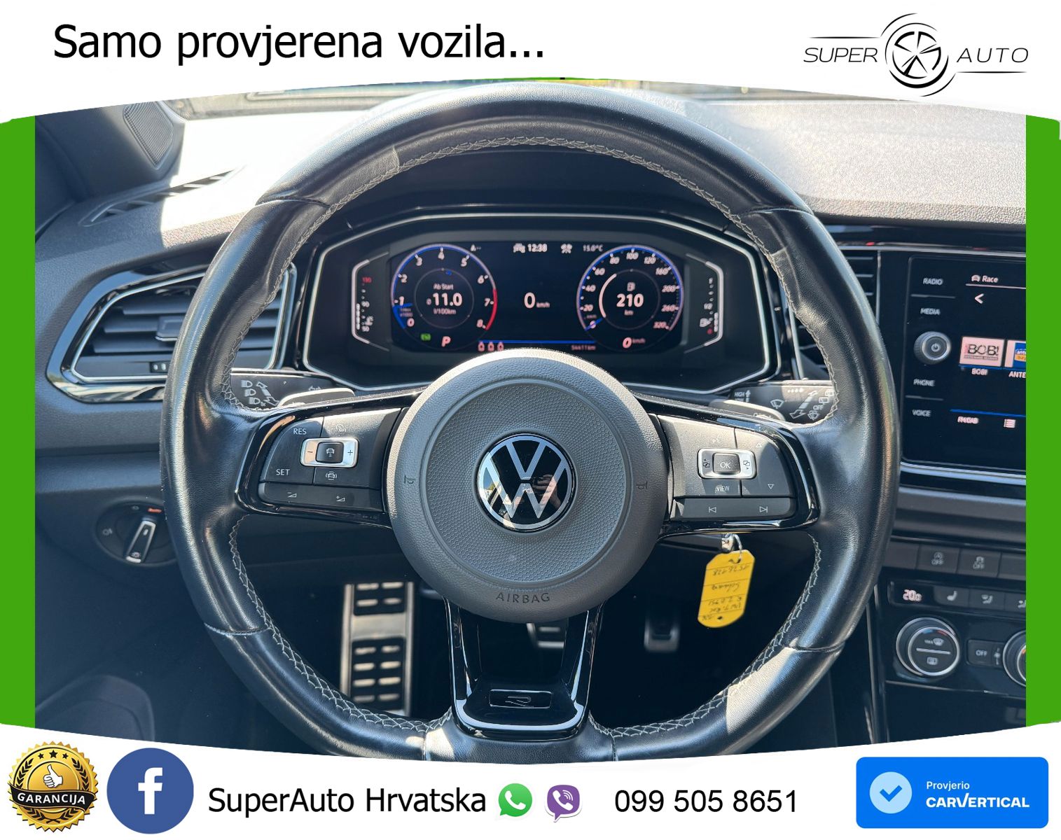 Volkswagen T-Roc I R 2.0 TSI (300 KS) OPF 4M DSG LED+GR SJED+ACC