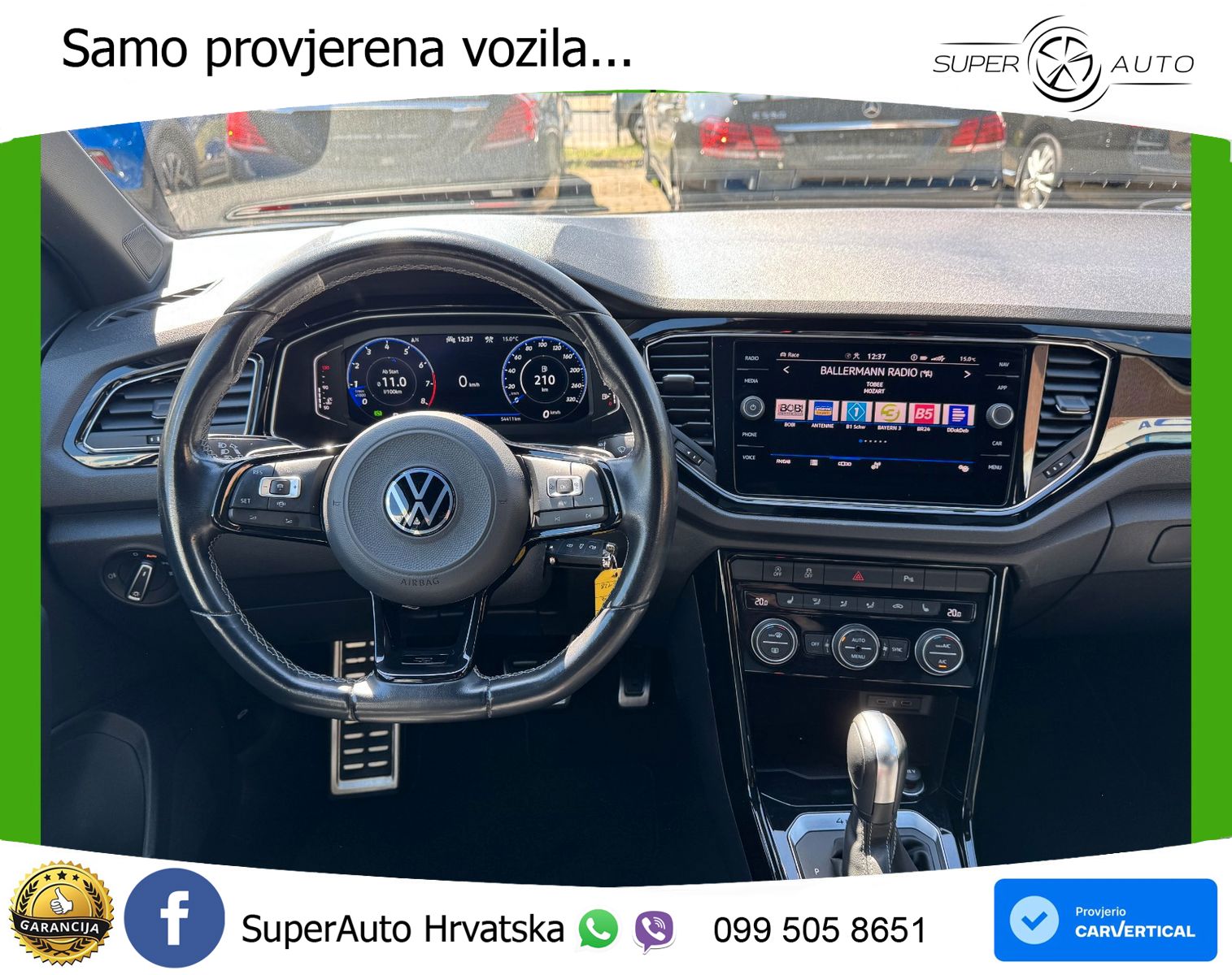 Volkswagen T-Roc I R 2.0 TSI (300 KS) OPF 4M DSG LED+GR SJED+ACC