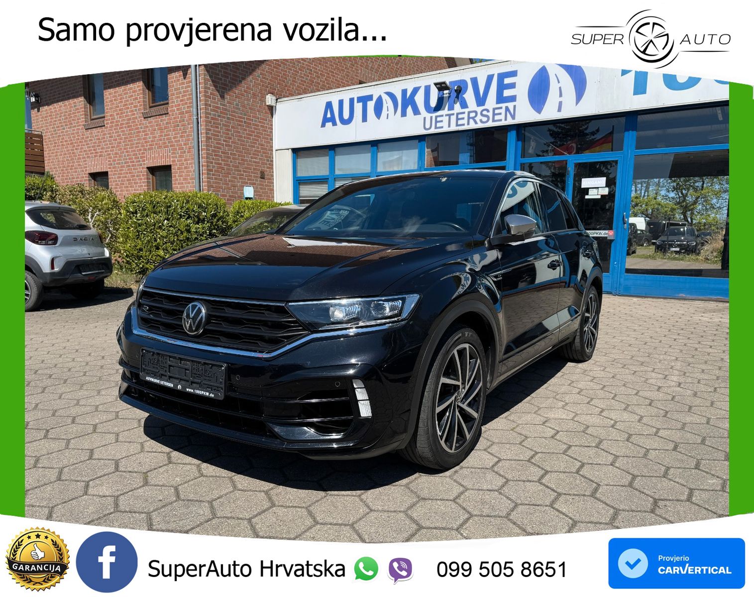 Volkswagen T-Roc I R 2.0 TSI (300 KS) OPF 4M DSG LED+GR SJED+ACC