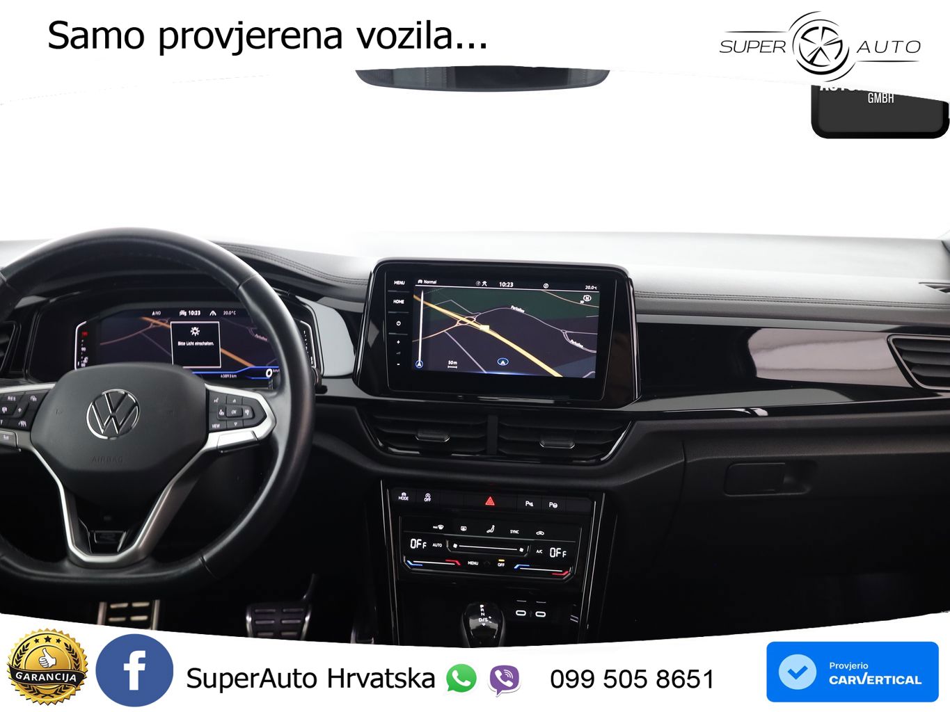 Volkswagen T-Roc 2.0 TDI (150 KS) DSG R-Line MATRIX+GR SJED+KAM