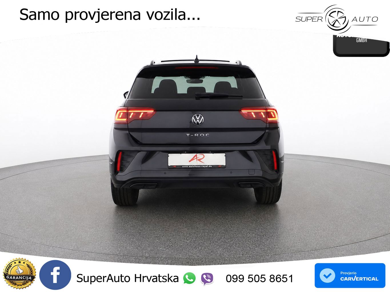 Volkswagen T-Roc 2.0 TDI (150 KS) DSG R-Line MATRIX+GR SJED+KAM