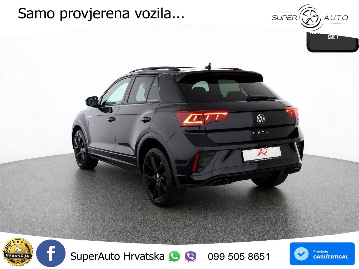 Volkswagen T-Roc 2.0 TDI (150 KS) DSG R-Line MATRIX+GR SJED+KAM