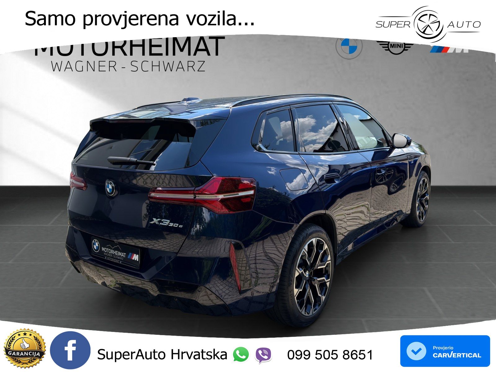 BMW X3 30e xDrive Steptronic M Sport LED+GR SJED+ACC