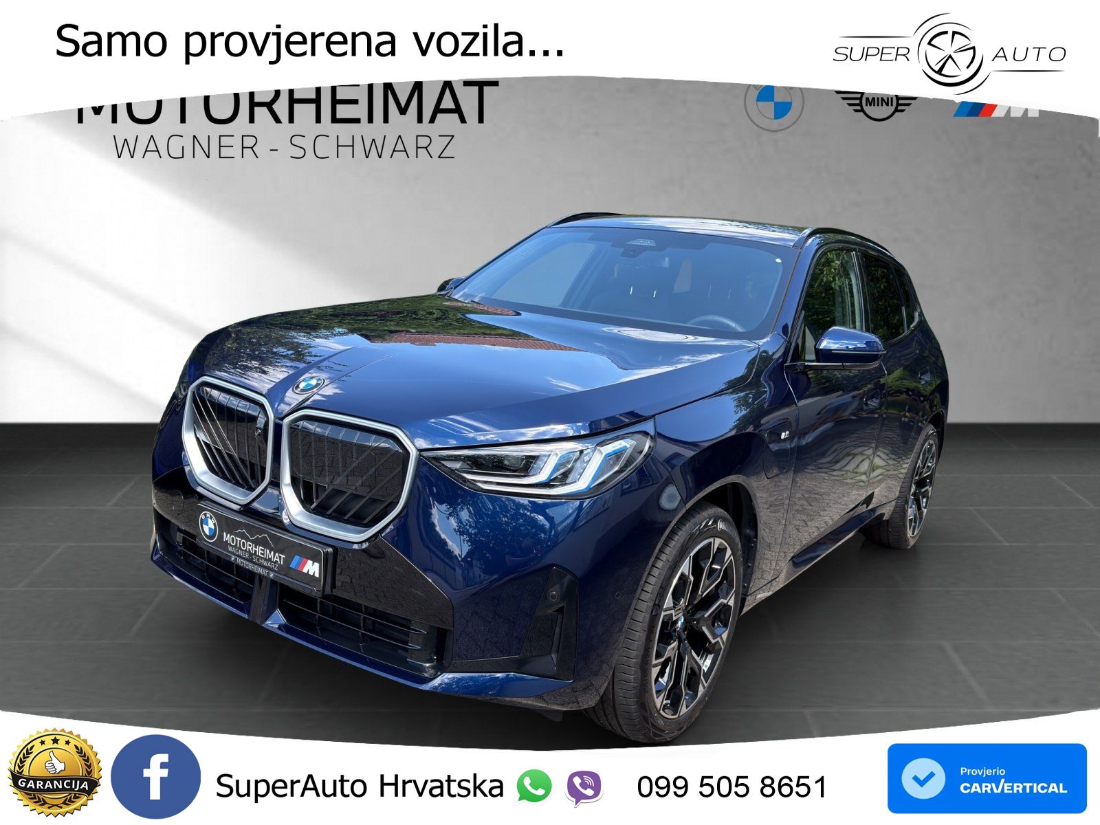 BMW X3 30e xDrive Steptronic M Sport LED+GR SJED+ACC