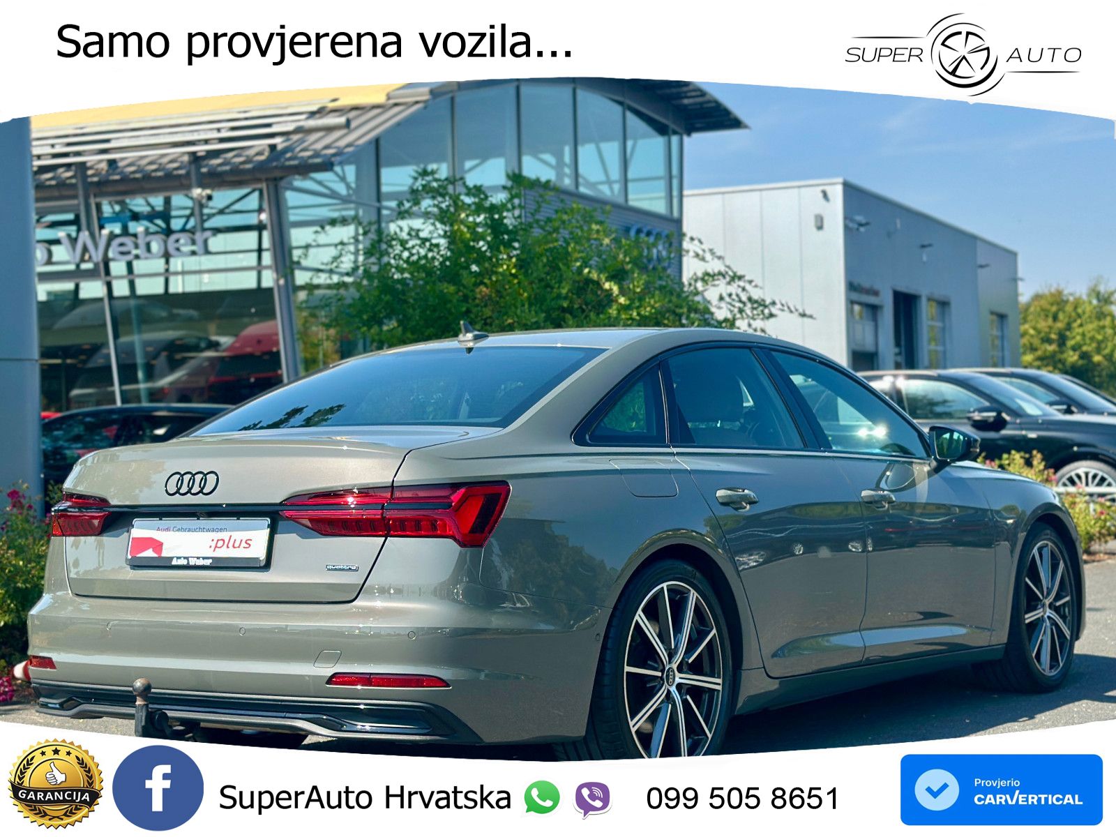 Audi A6 45 TFSI (265 KS) quattro ultra S tronic MATRIX+GR SJED+KAM