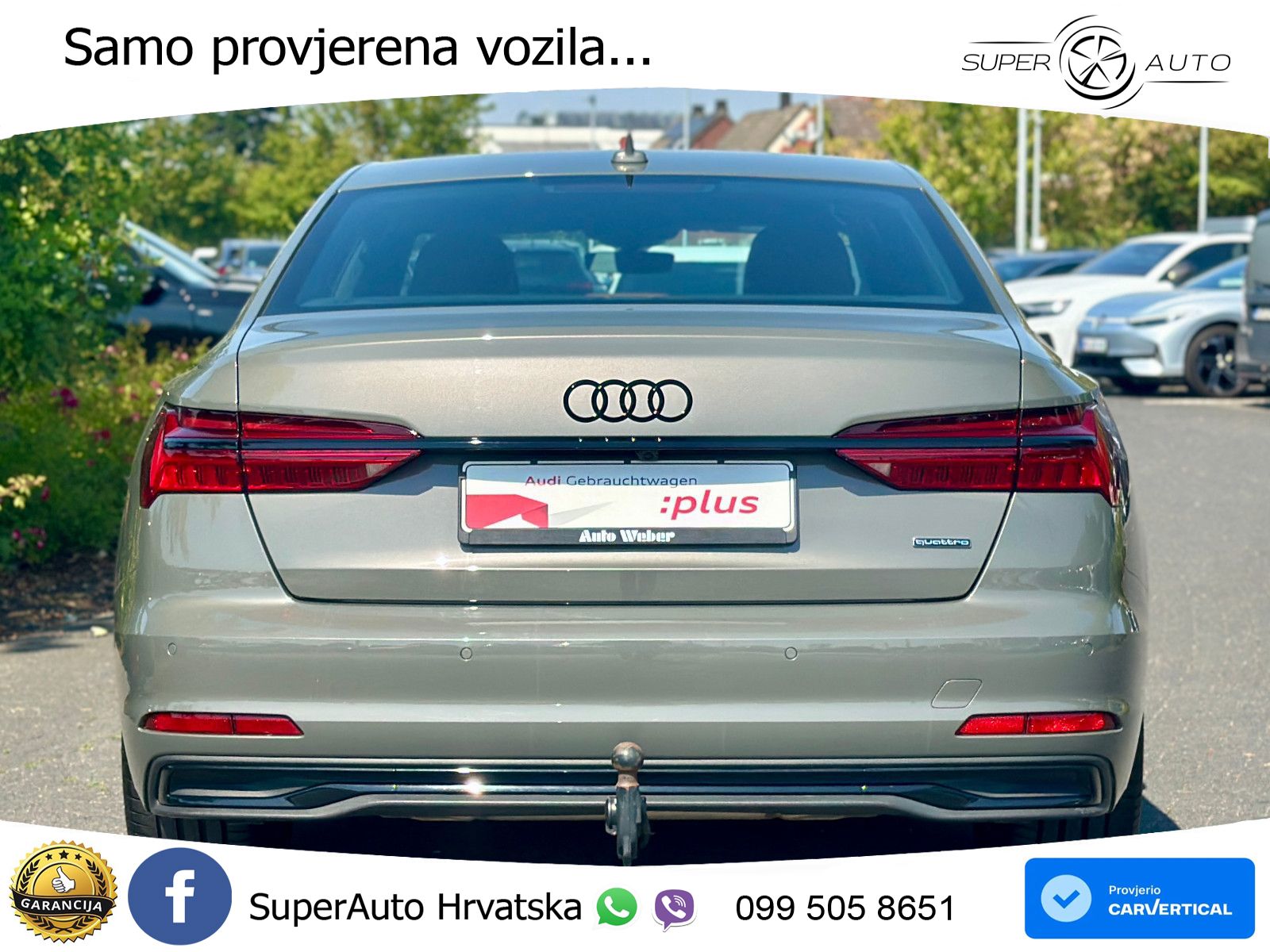 Audi A6 45 TFSI (265 KS) quattro ultra S tronic MATRIX+GR SJED+KAM