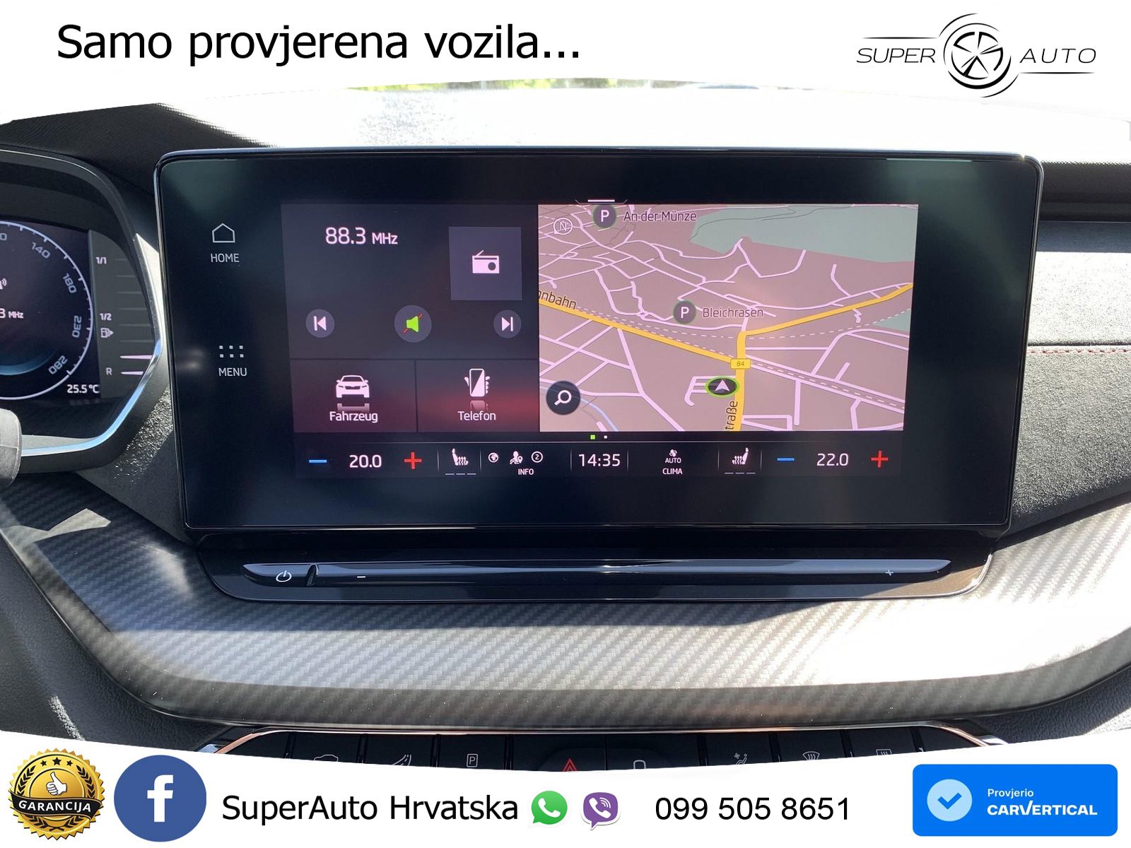 Škoda Octavia Combi RS 2.0 TDI (200 KS) 4x4 DSG LED+GR SJED+ACC