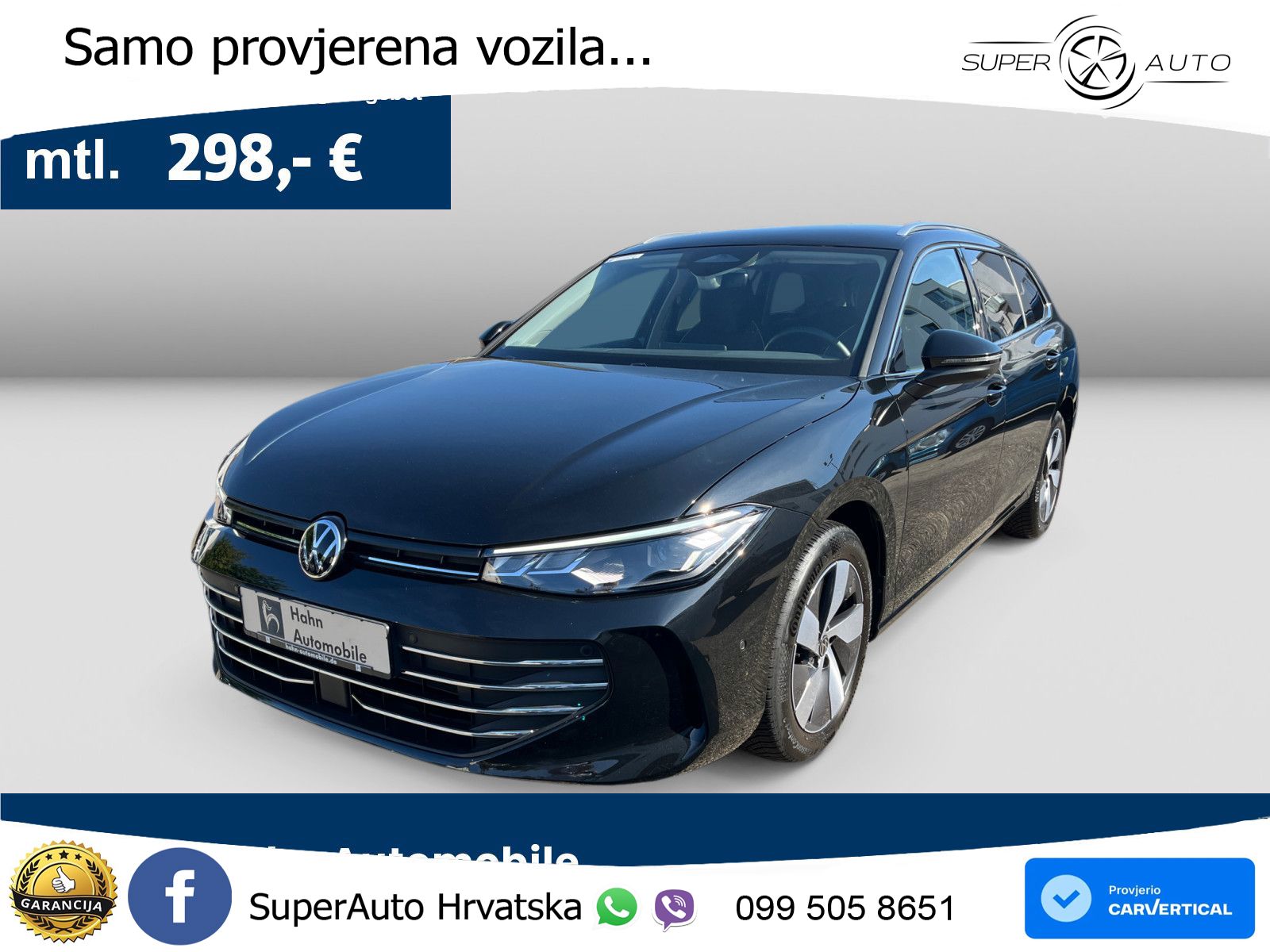 Volkswagen Passat Variant 1.5 eTSI (150 KS) DSG Business LED+GR SJED+ACC