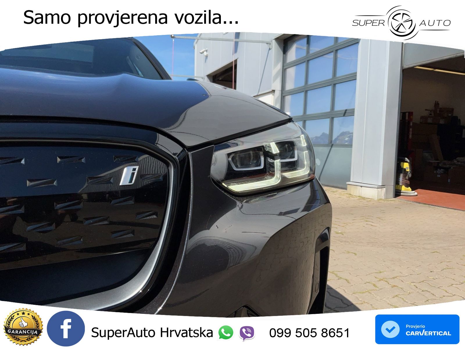 BMW iX3 80 kWh (286 KS) ACC+HEAD+GR SJED+360+PANO