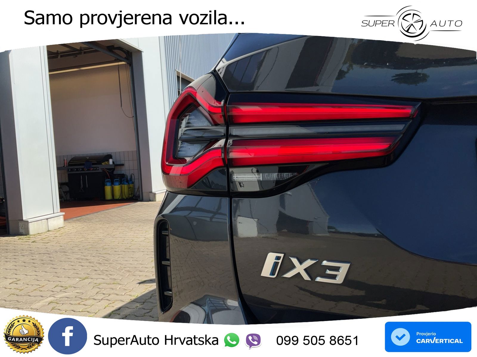 BMW iX3 80 kWh (286 KS) ACC+HEAD+GR SJED+360+PANO