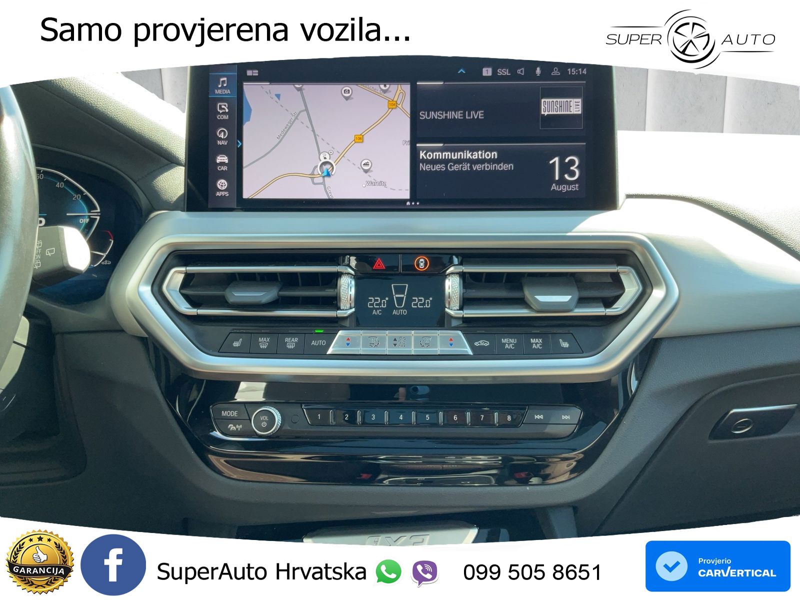 BMW iX3 80 kWh (286 KS) ACC+HEAD+GR SJED+360+PANO